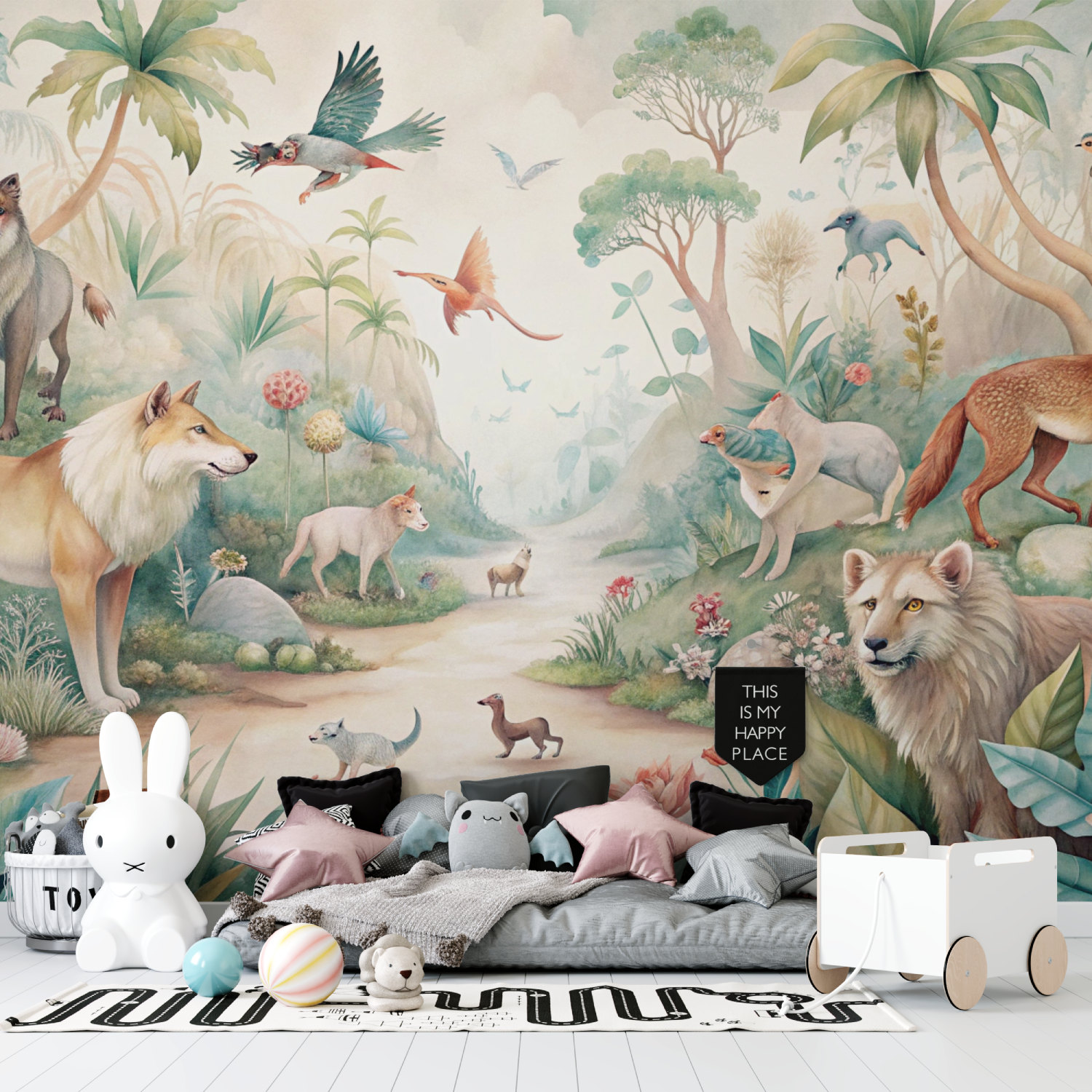 Jungle Nursery Wallpaper | Murals Wallpaper