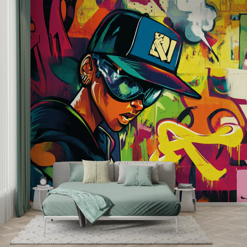 Street Art Rap Wallpaper | Murals Wallpaper