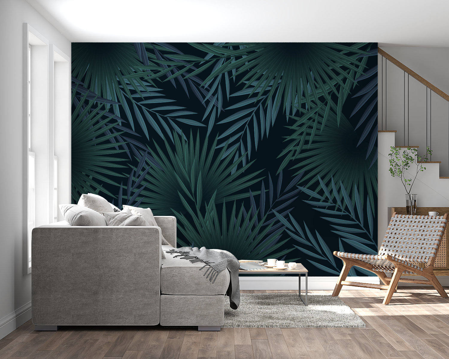 Black and Green Wallpaper | Murals Wallpaper