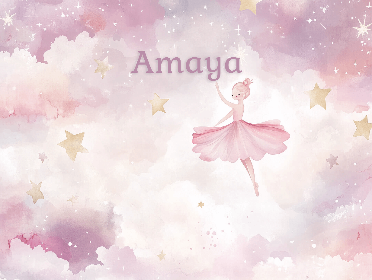 Dancer Name Wallpaper | Murals Wallpaper