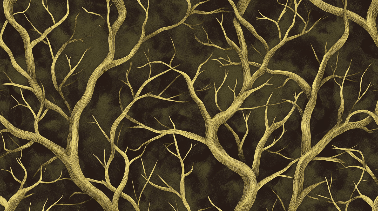 Tree Drawing Wallpaper | Murals Wallpaper