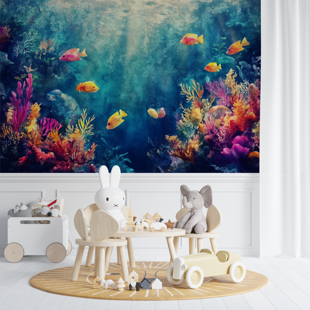 Underwater Discovery Marine Wallpaper | Murals Wallpaper