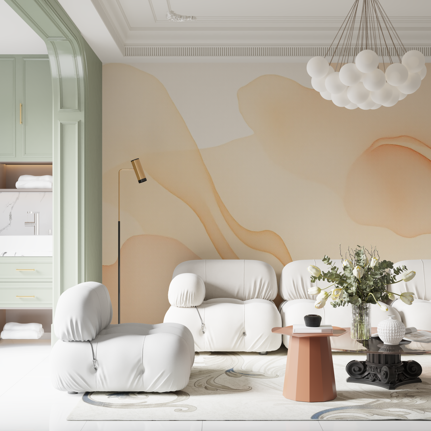 Soft Watercolor Wallpaper | Murals Wallpaper
