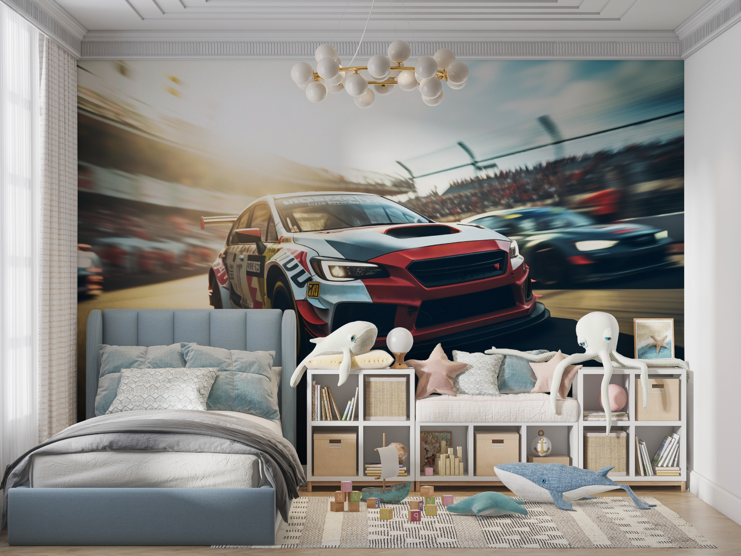 Race Car Wallpaper | Murals Wallpaper