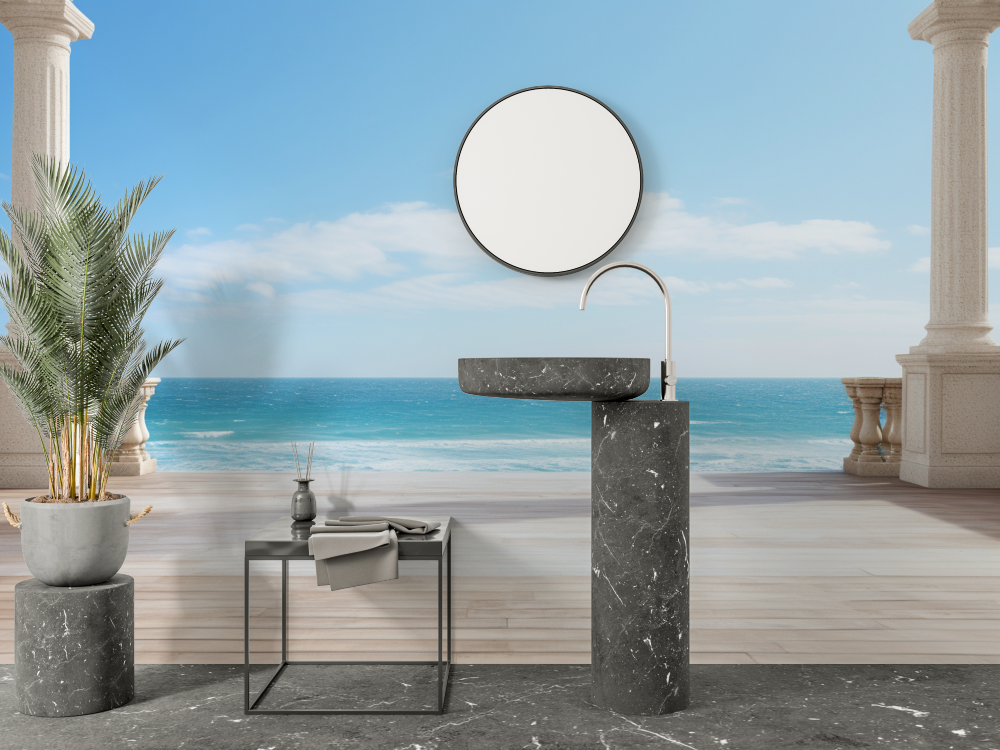 3D Bathroom Wallpaper | Murals Wallpaper