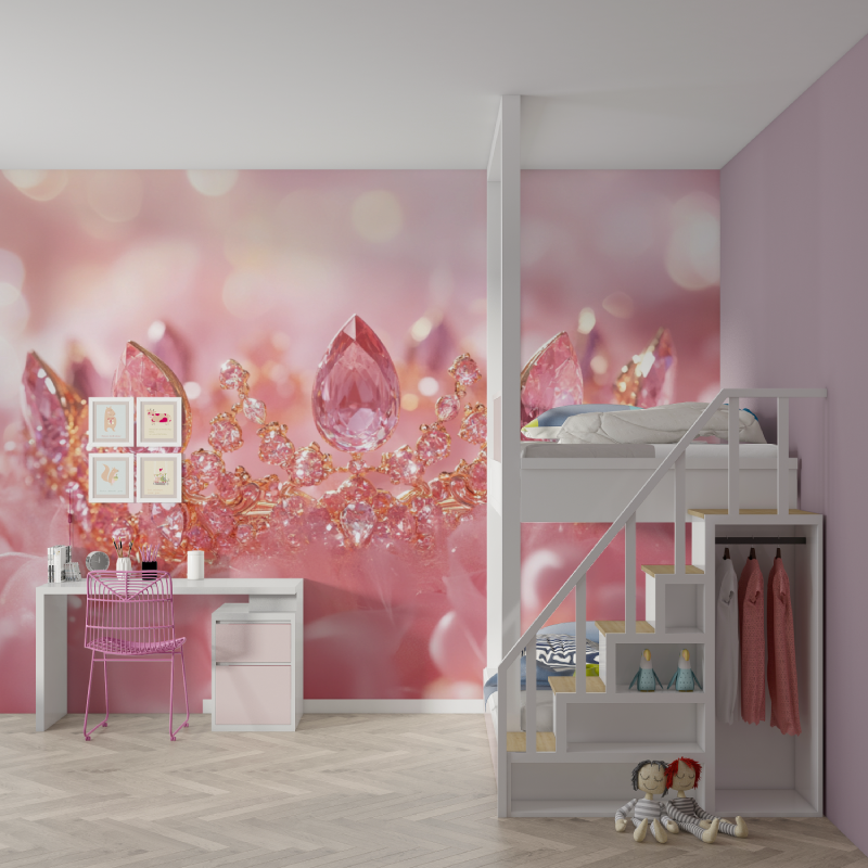 Diamond Crown Princess Wallpaper | Murals Wallpaper