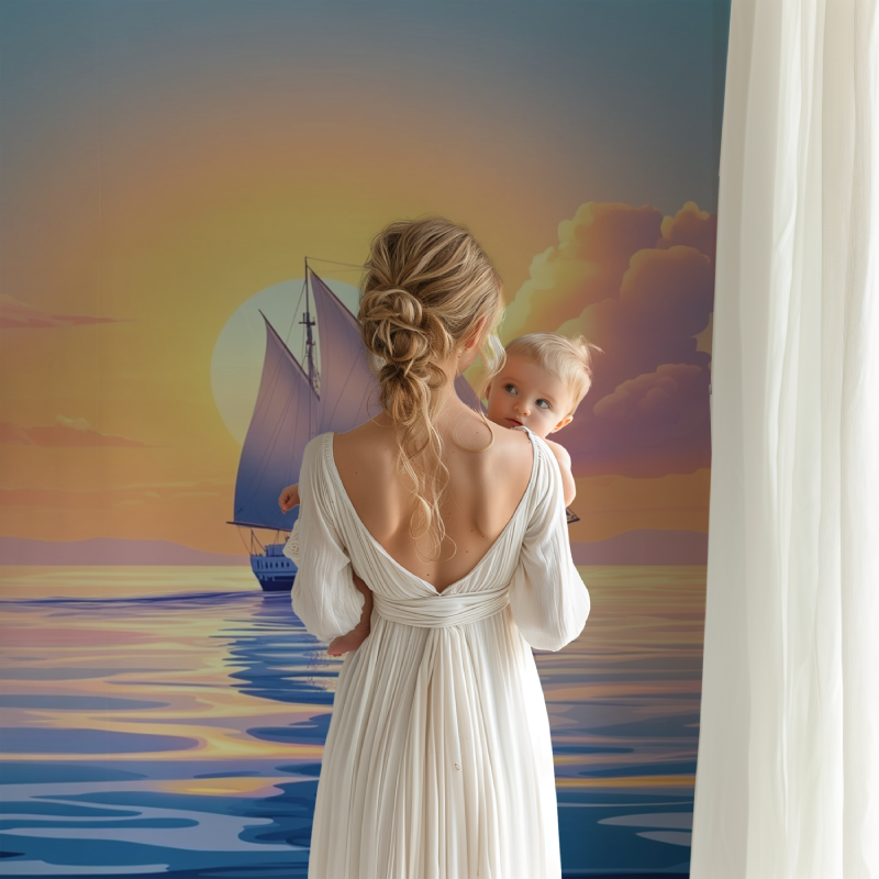 Marine Horizon Dream Wallpaper | Murals Wallpaper