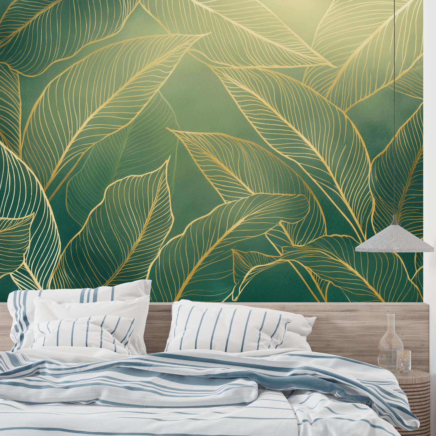 Khaki Gold Wallpaper | Murals Wallpaper