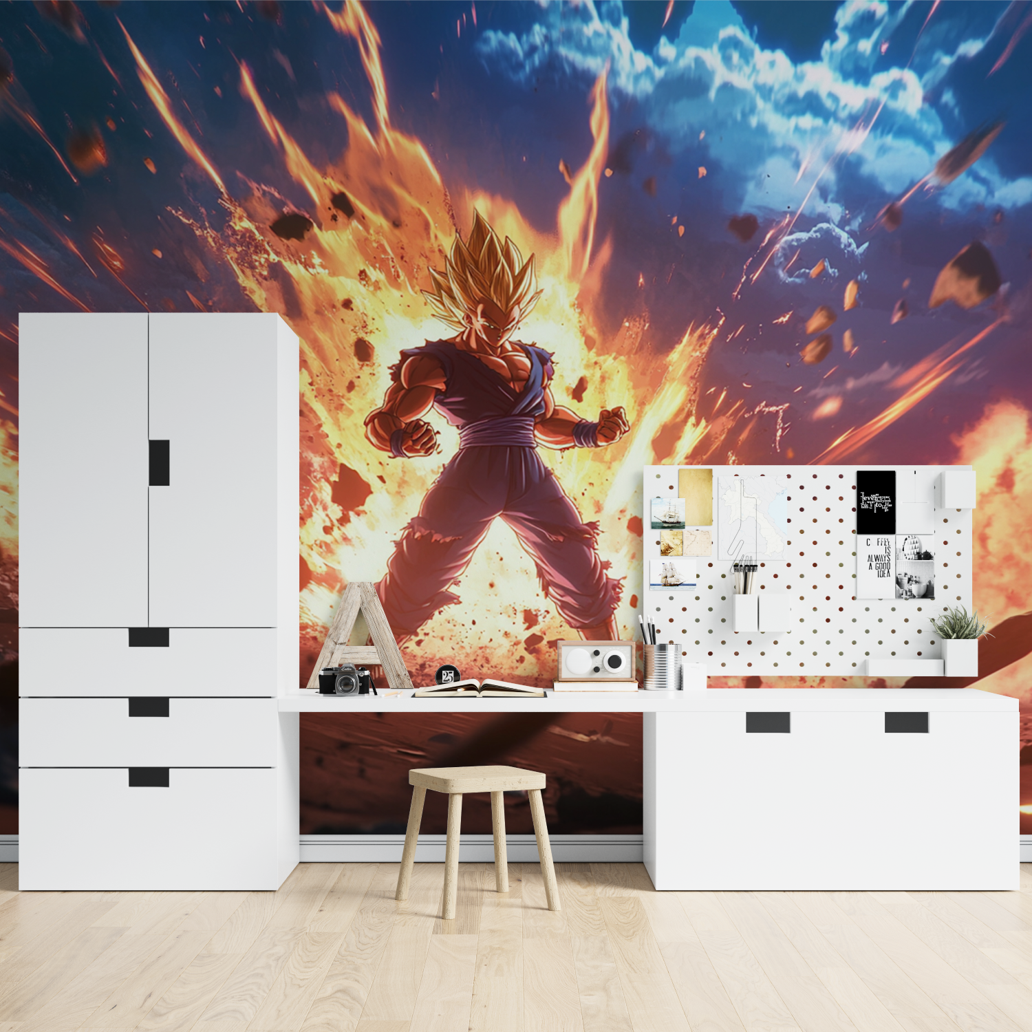 Mural Panoramic DBZ Wallpaper