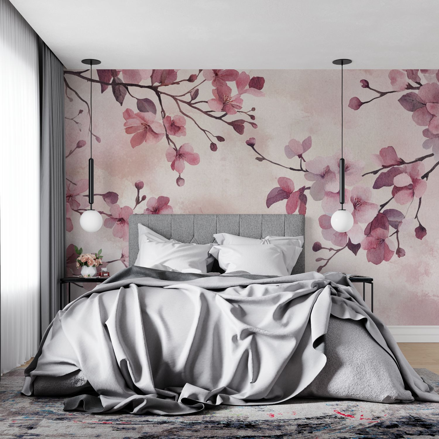 Floral Branches Trend Wallpaper | Murals Wallpaper