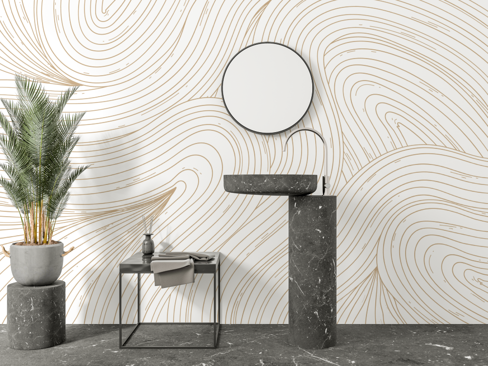 3D Wallpaper for Bathroom | Murals Wallpaper