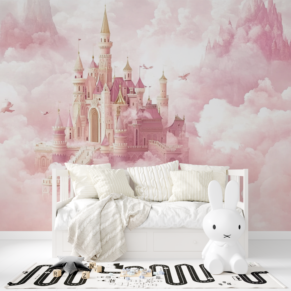 Princess Banner and Castle Wallpaper | Murals Wallpaper