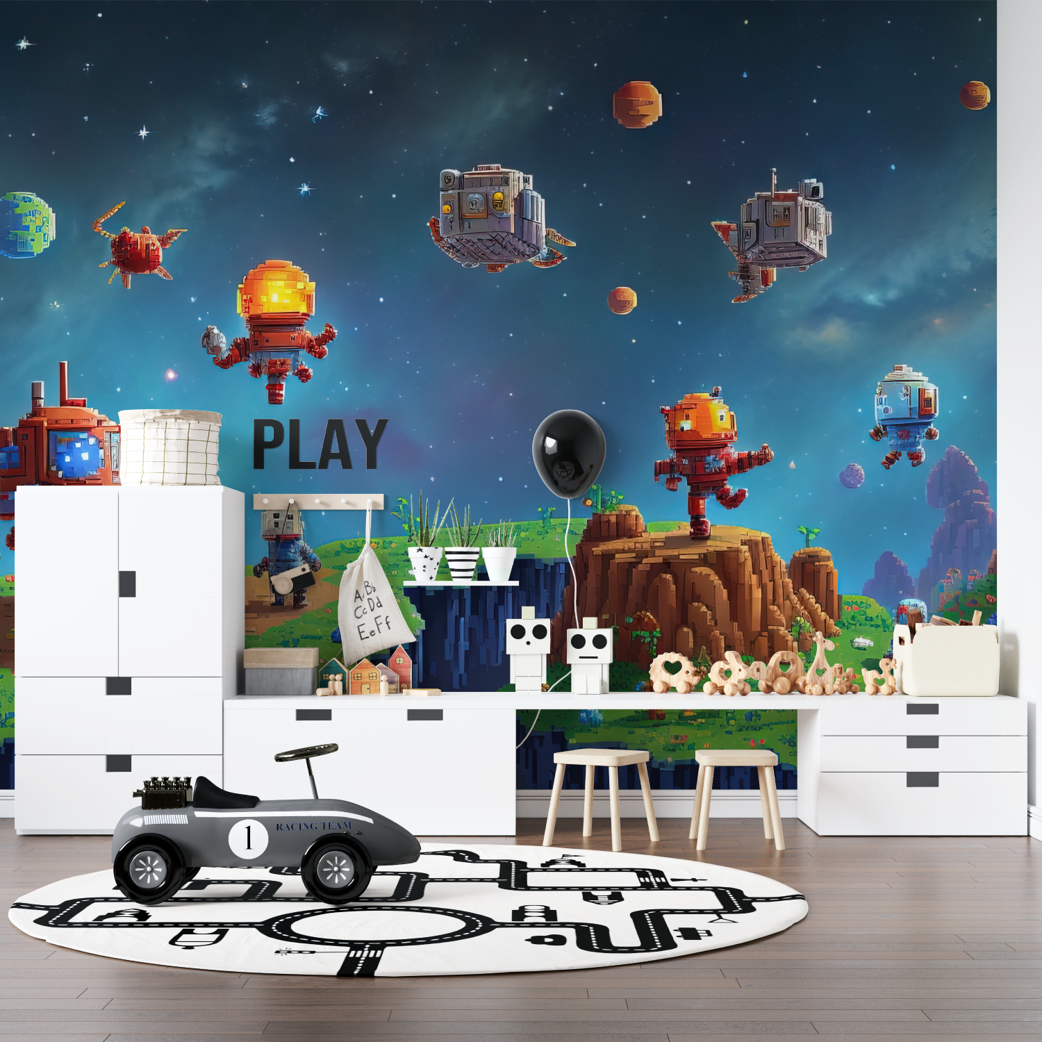 Teen Game Room Wallpaper | Murals Wallpaper