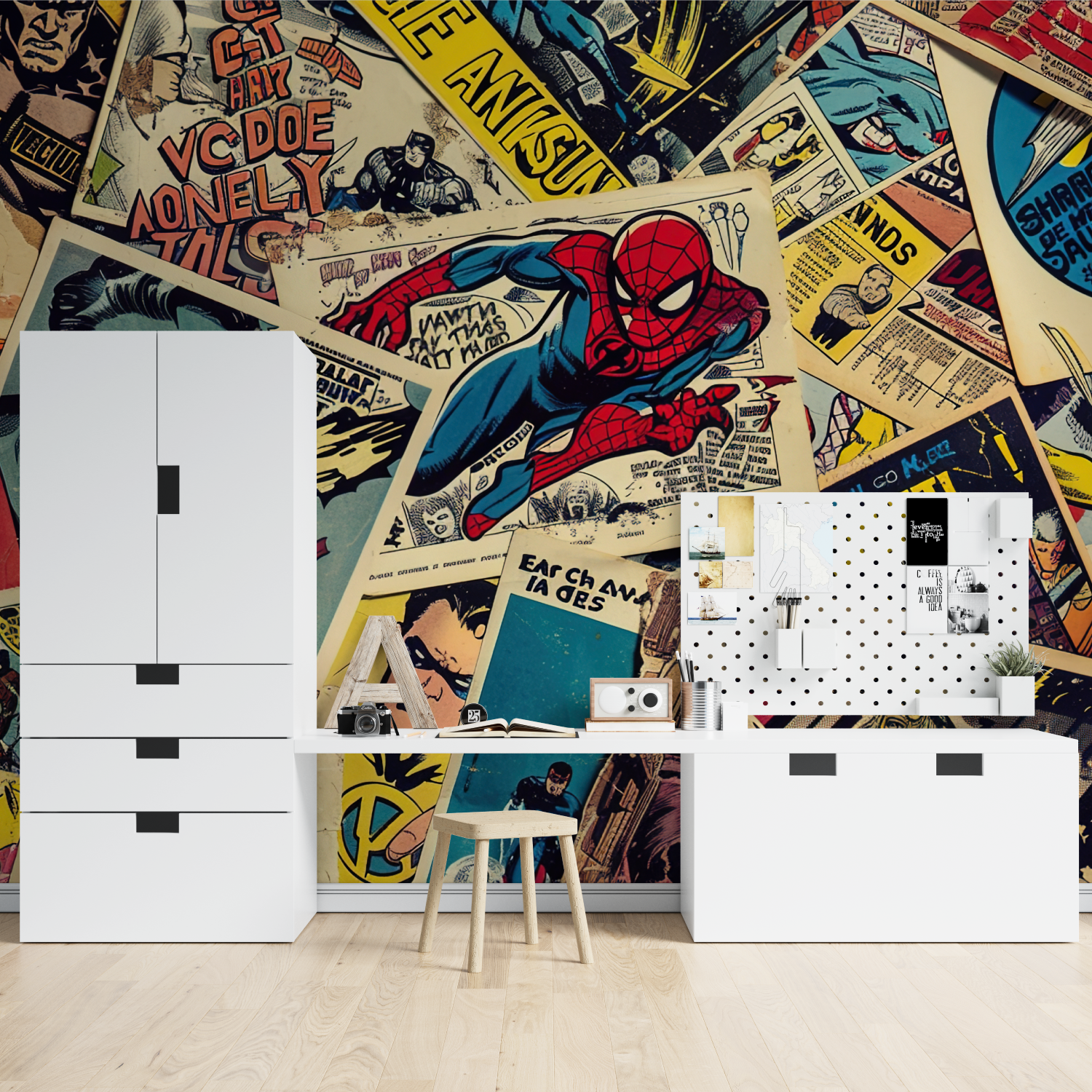 Comic Superhero Wallpaper | Murals Wallpaper