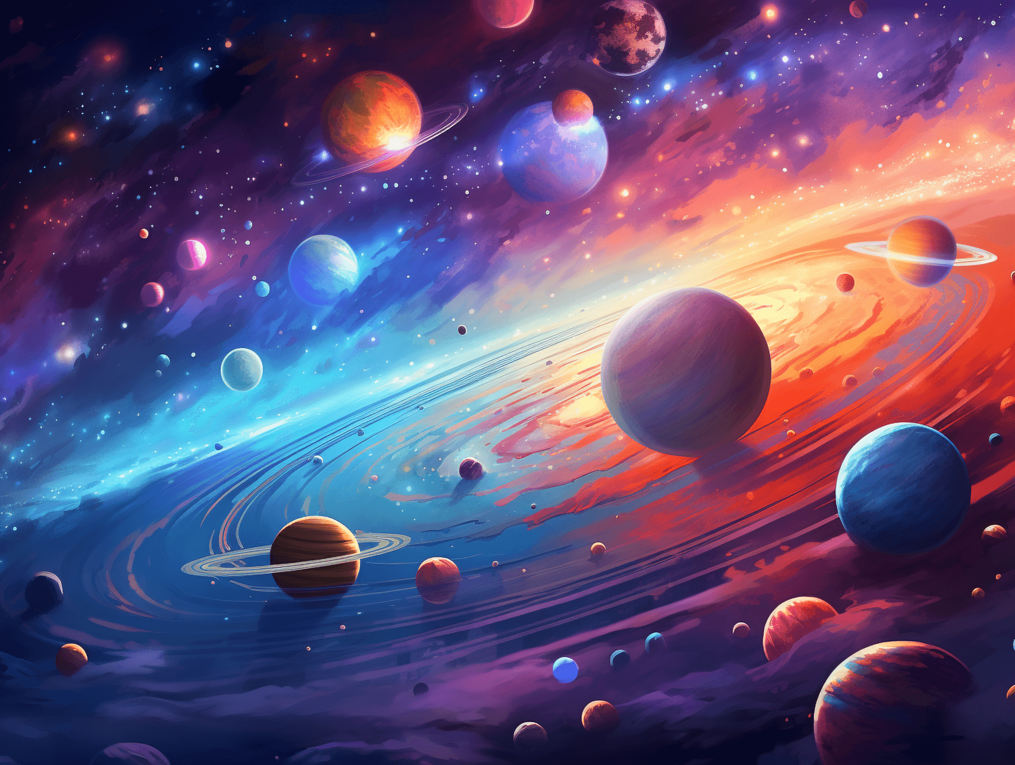 Galaxy Space Wallpaper | Murals Wallpaper