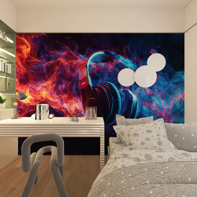 Energie-Tapete | Wandbild-Tapete