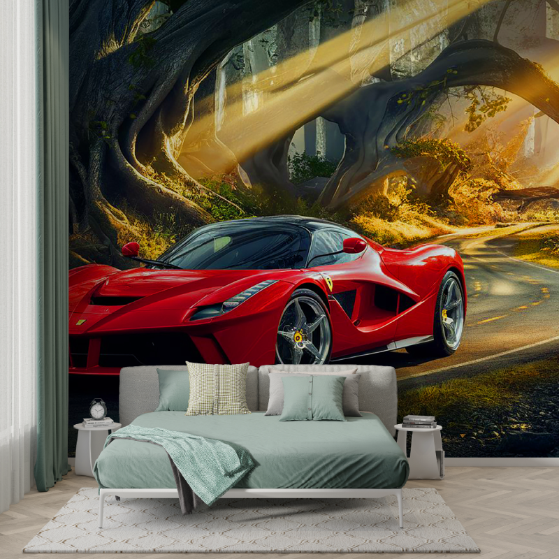 Ferrari Car Wallpaper | Murals Wallpaper