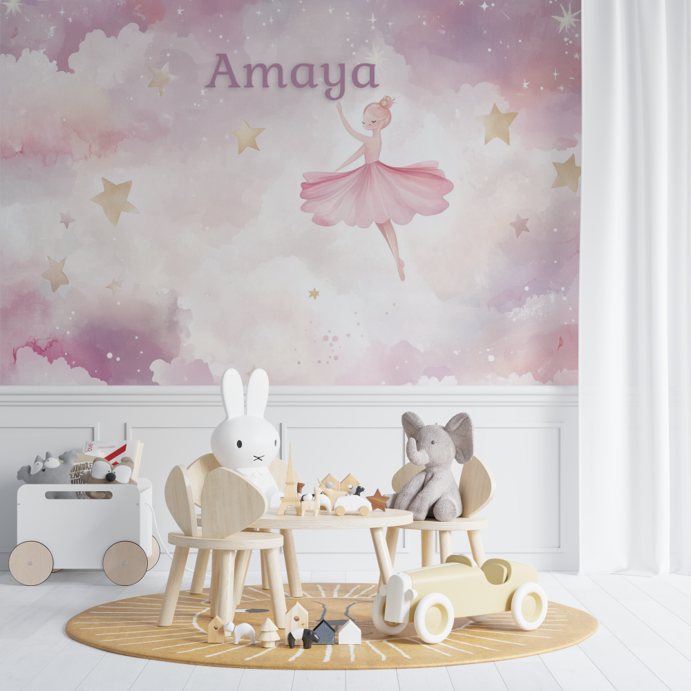 Tapete mit Tänzer-Namen | Murals Tapeten