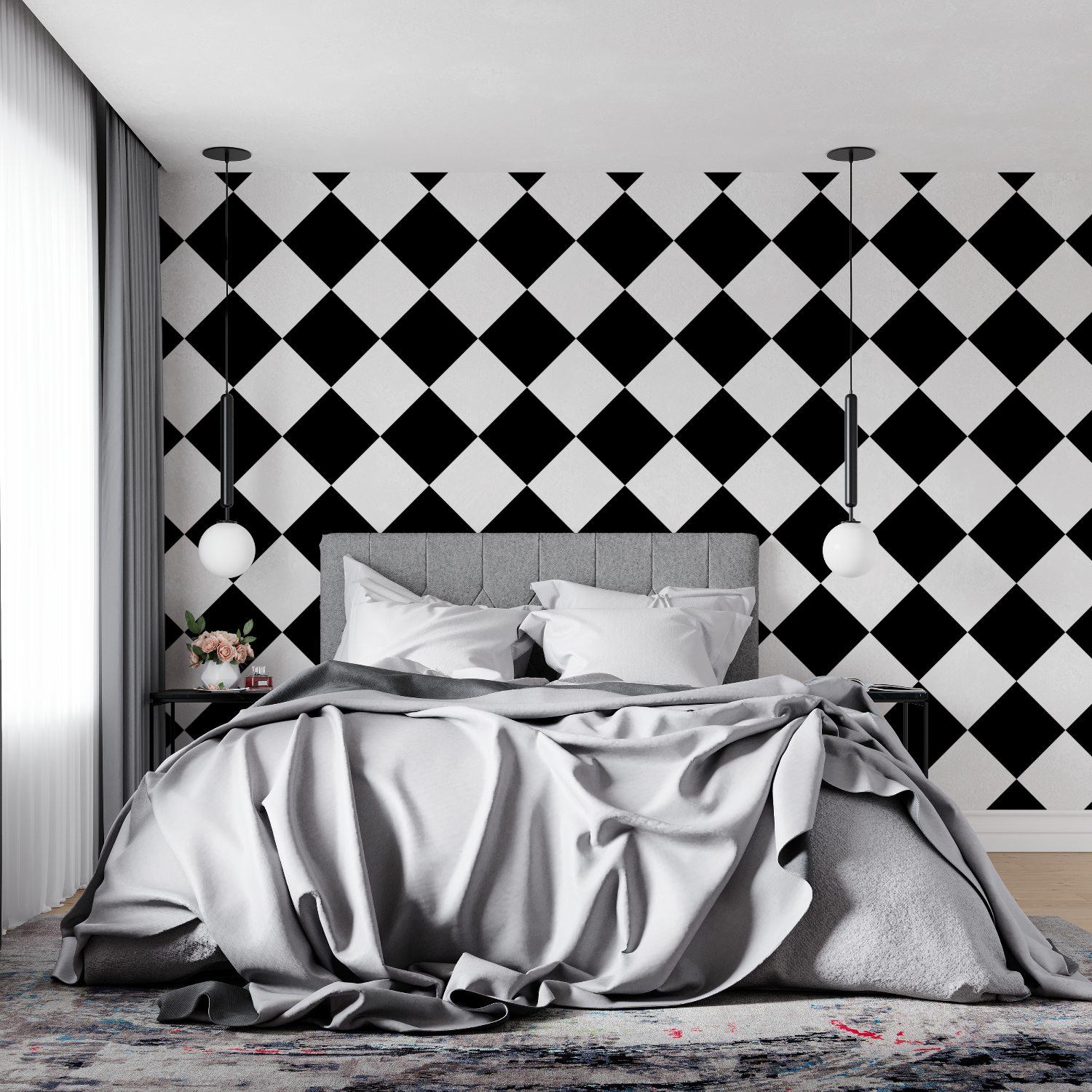 Black Diamond Wallpaper | Murals Wallpaper