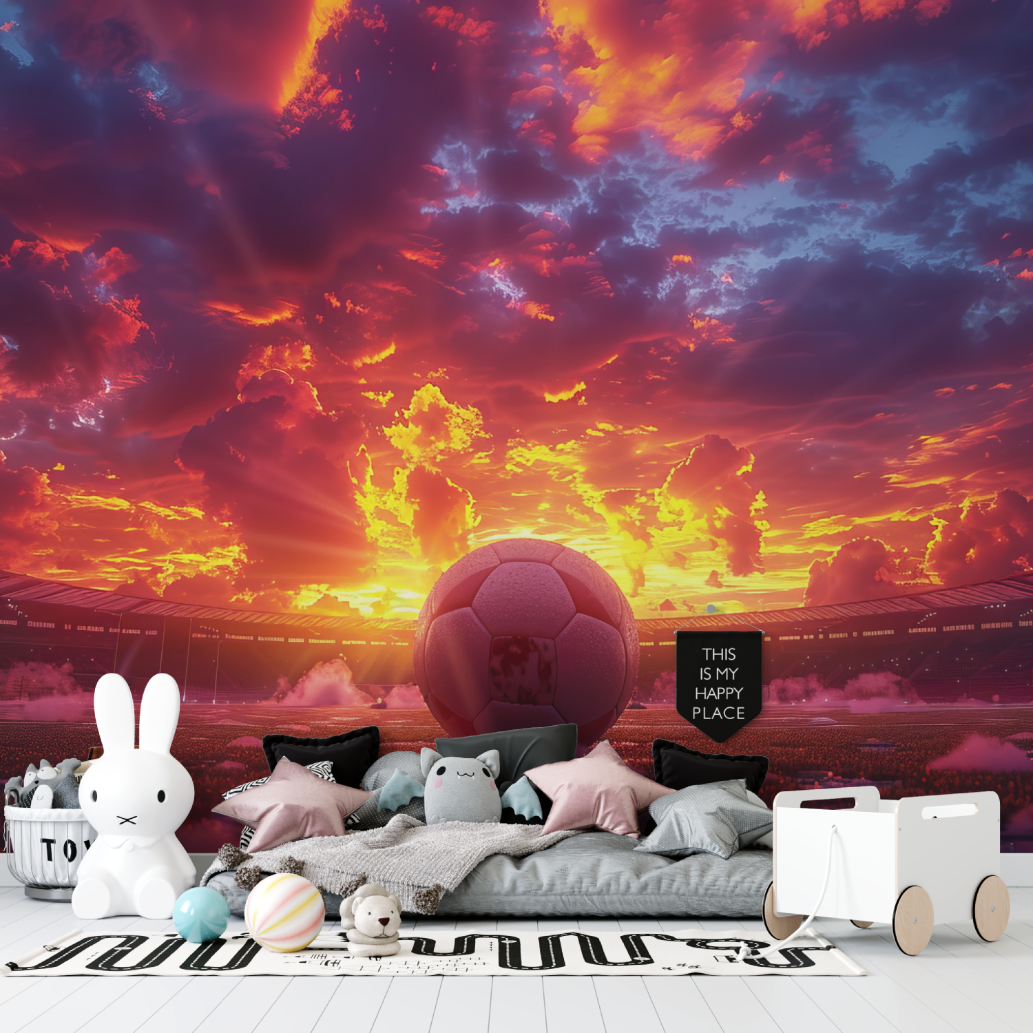 XXL Football Mural Wallpaper | Murals Wallpaper