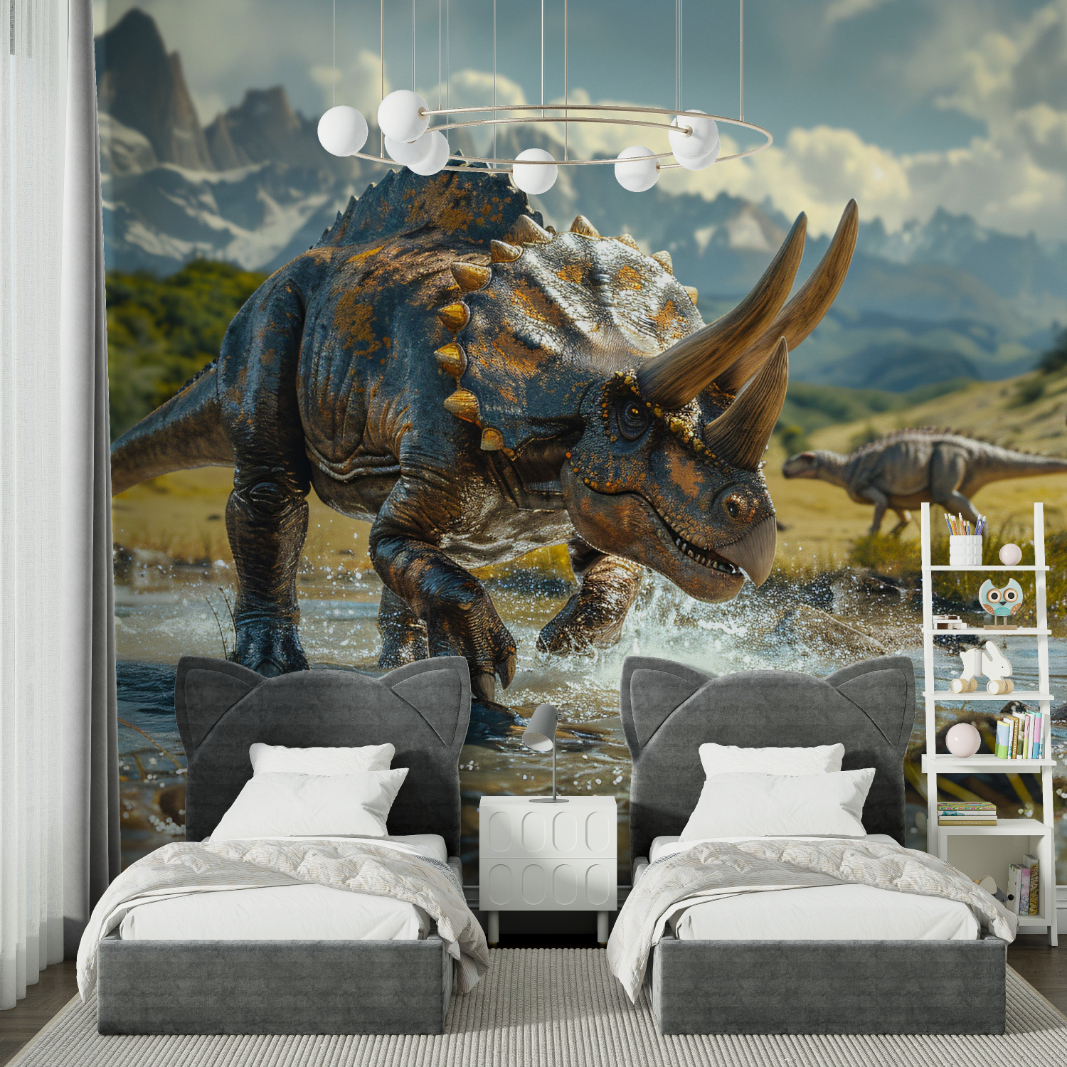 Dinosaurier-Tapete | Wandbilder