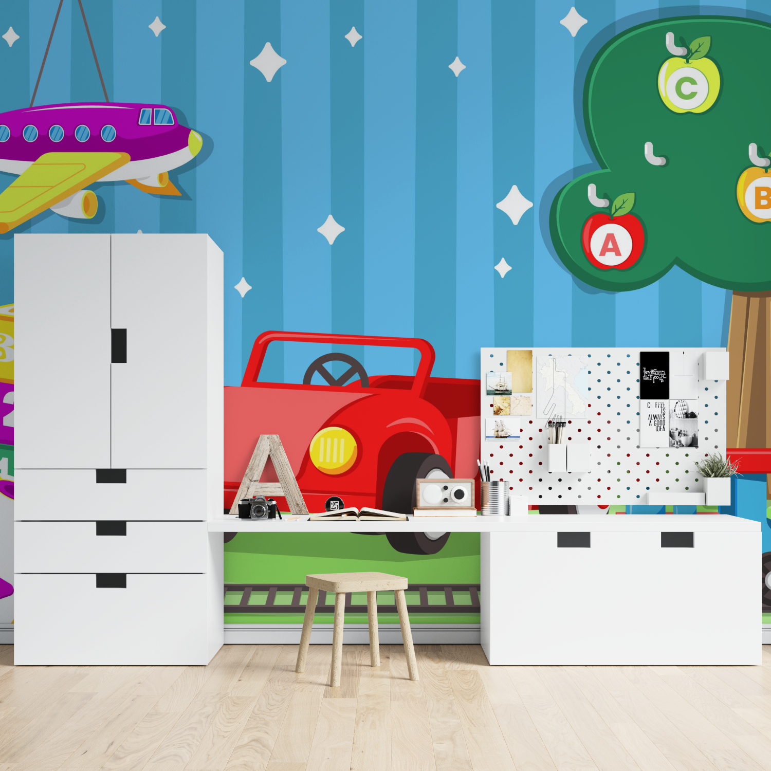 Childrens Car Wallpaper | Murals Wallpaper