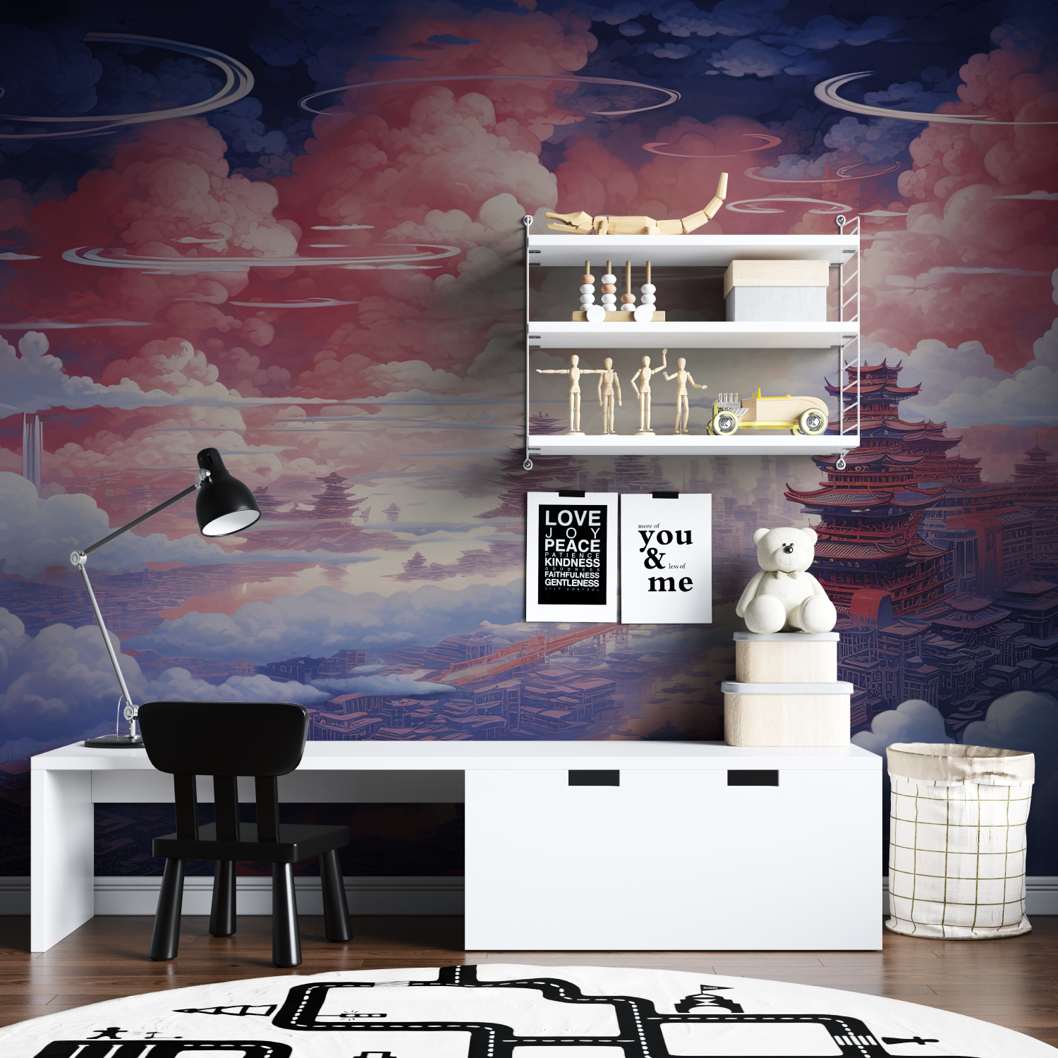 Japanese Anime Mural Wallpaper | Murals Wallpaper