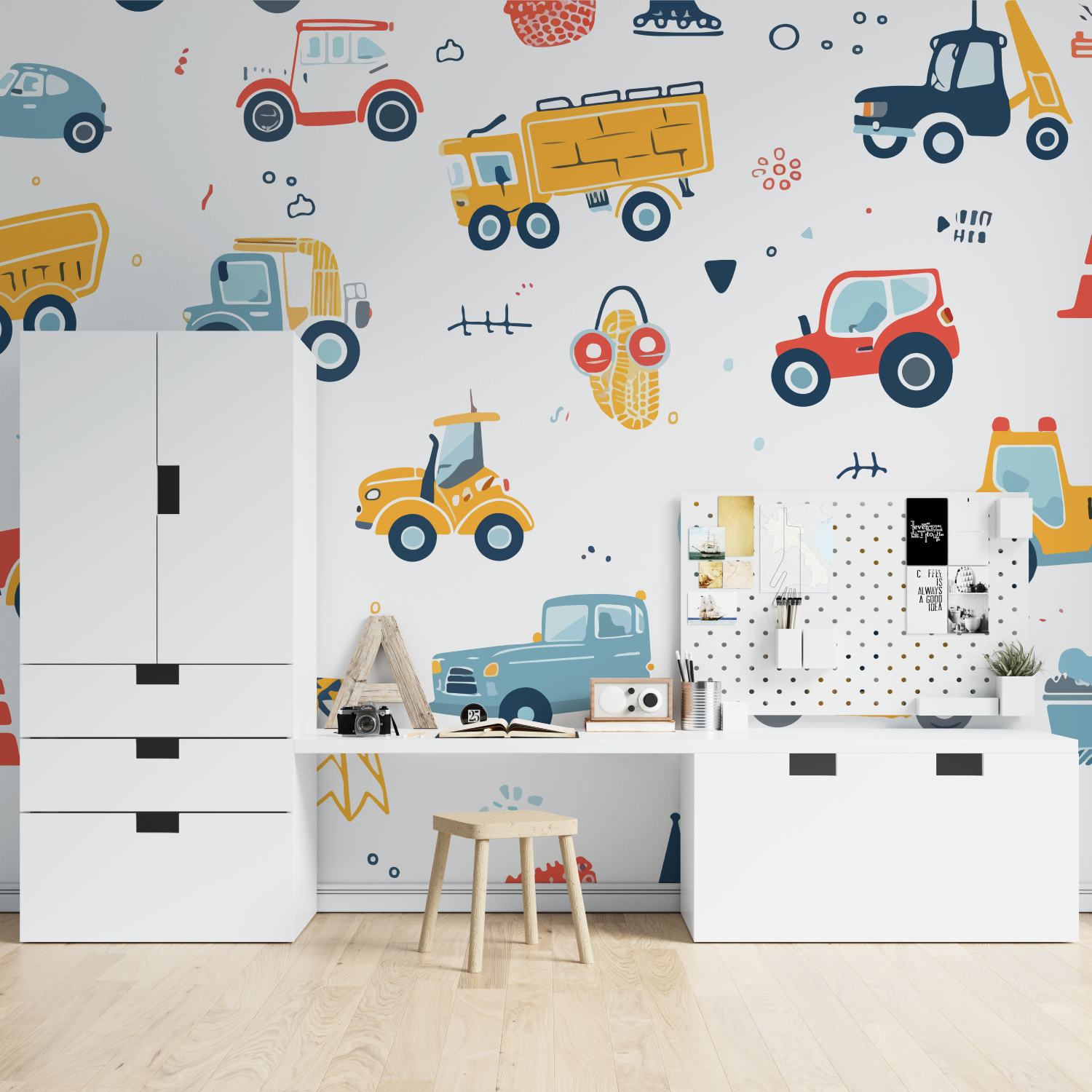 Kids Truck Wallpaper | Murals Wallpaper