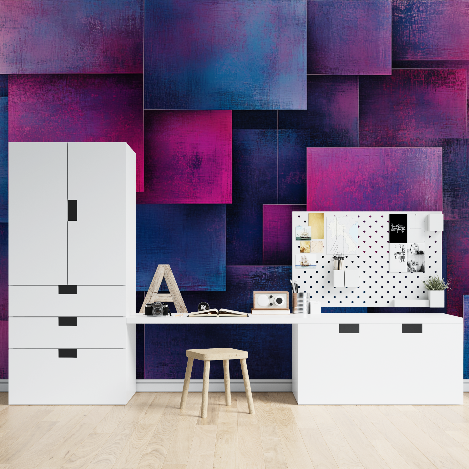 Incandescent Square Wallpaper | Murals Wallpaper