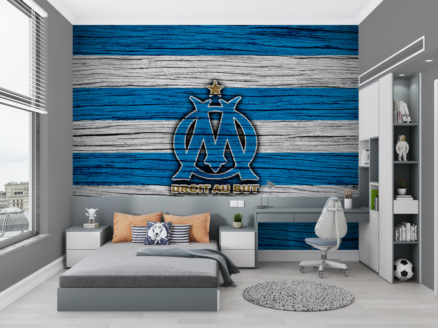 Football Wallpaper OM | Murals Wallpaper