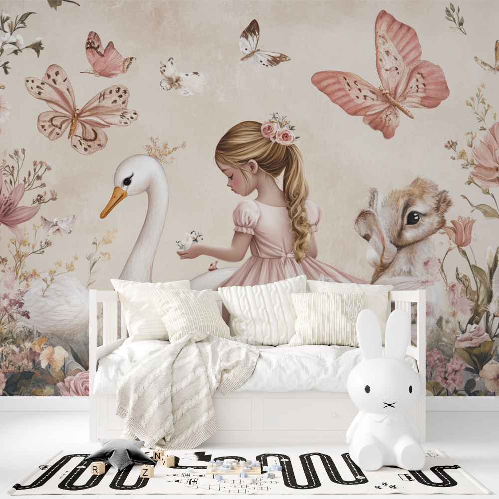 Princess and Her Friends Wallpaper | Murals Wallpaper