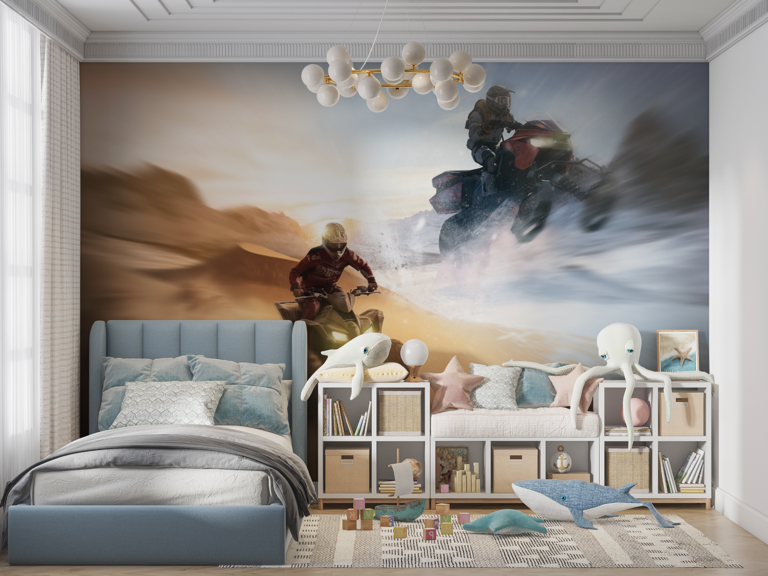 Boy's Quad Bike Wallpaper | Murals Wallpaper