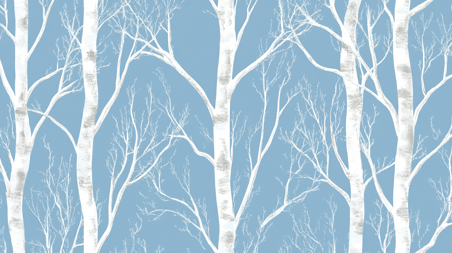 White Tree Wallpaper | Murals Wallpaper