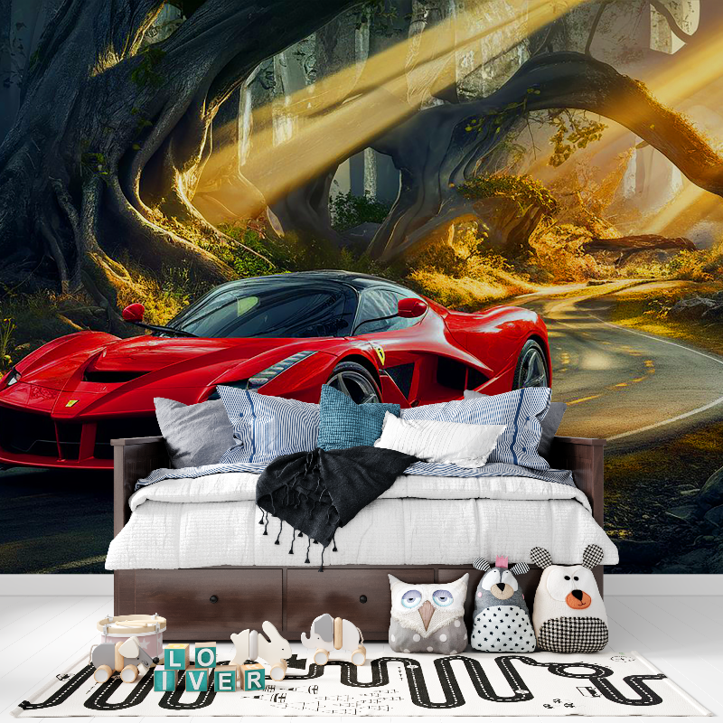 Ferrari Car Wallpaper | Murals Wallpaper