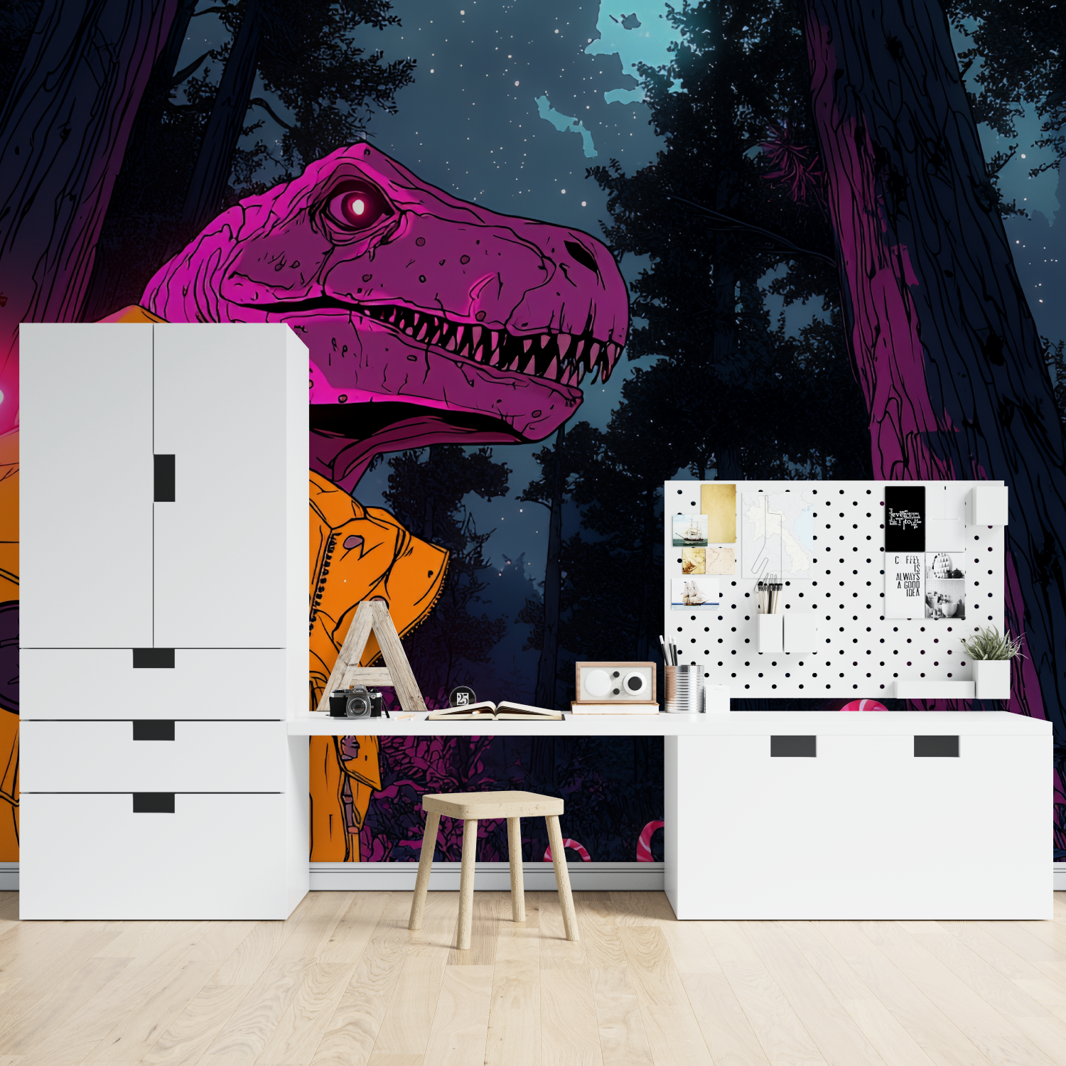 Dinosaur Anime Wallpaper | Murals Wallpaper