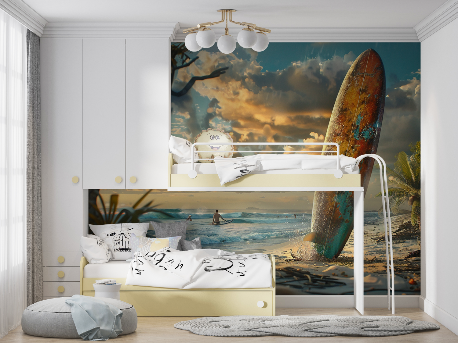 Teen Surf Beach Wallpaper | Murals Wallpaper