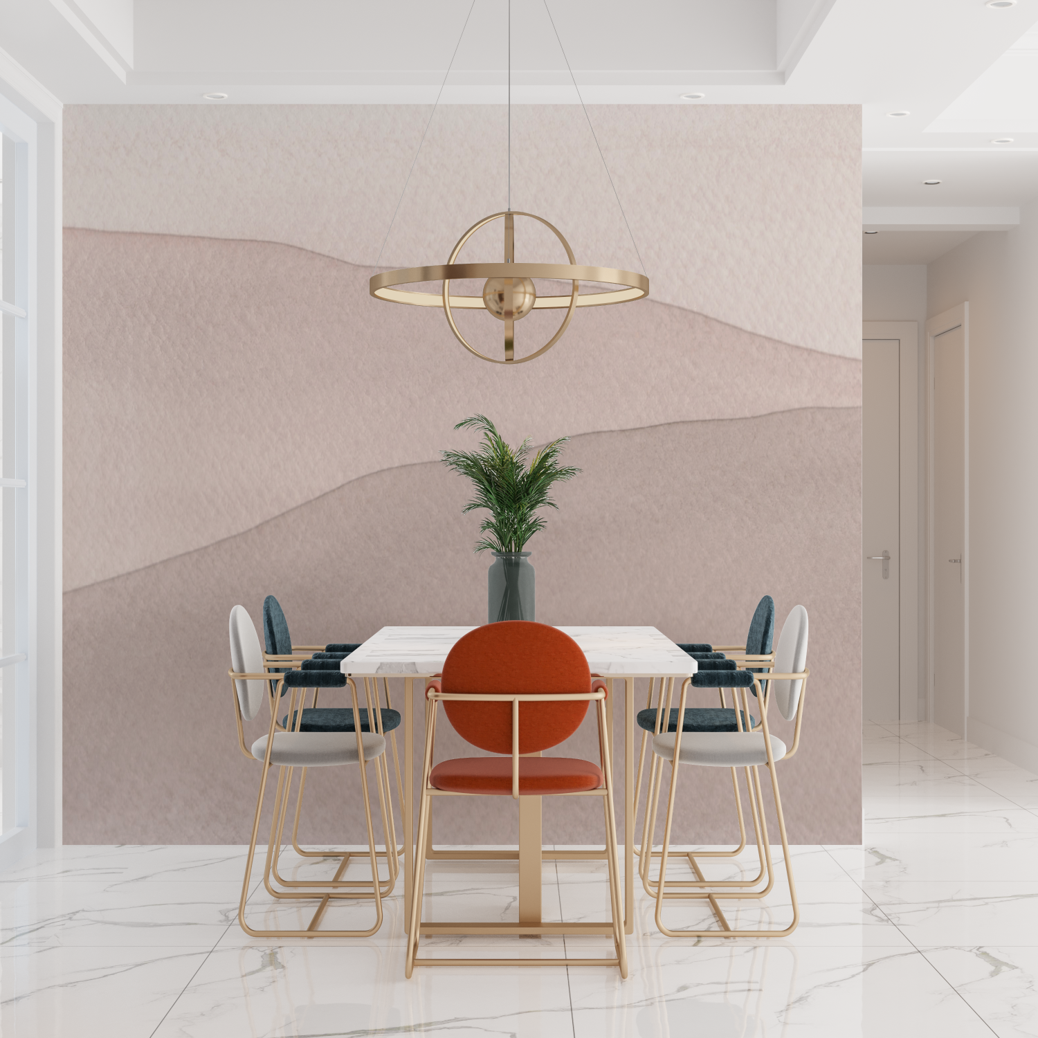 Gemütliche Tapete für ein kuscheliges Schlafzimmer | Wandbilder Tapete