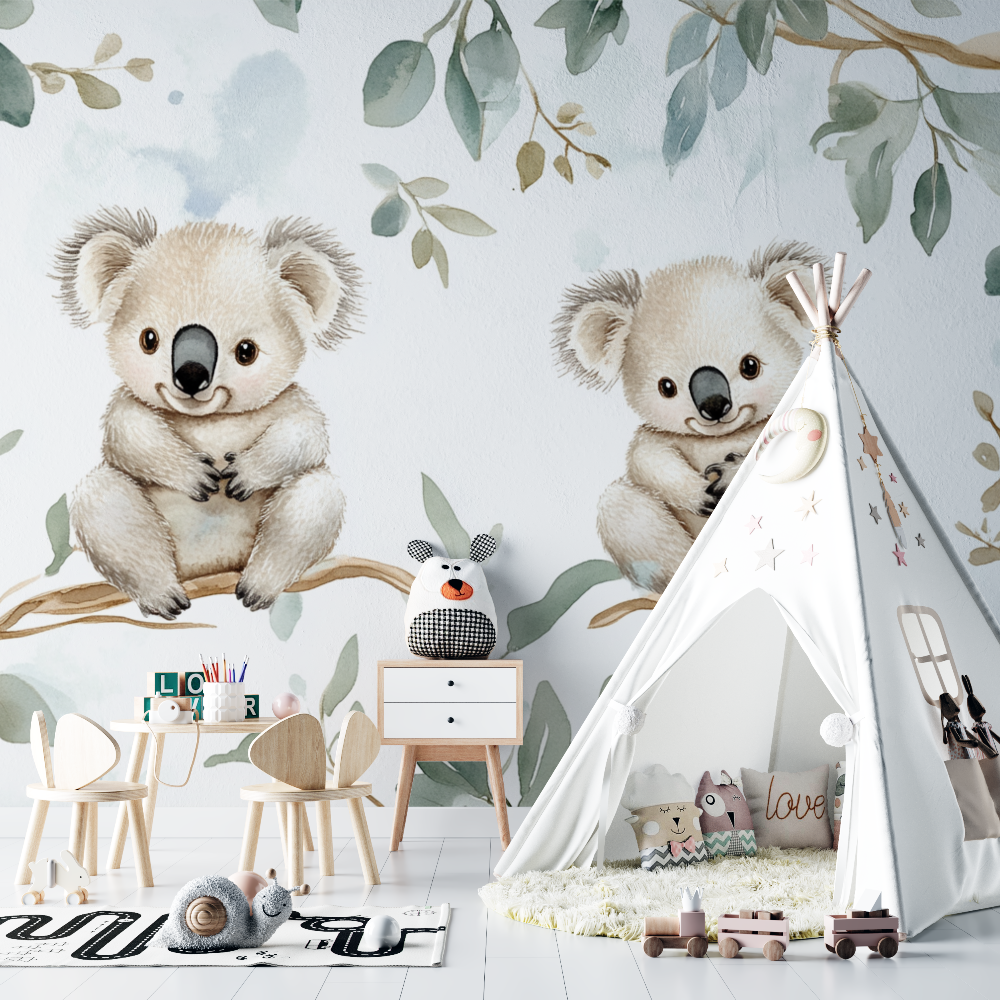 Koala Birth Softness Wallpaper | Murals Wallpaper