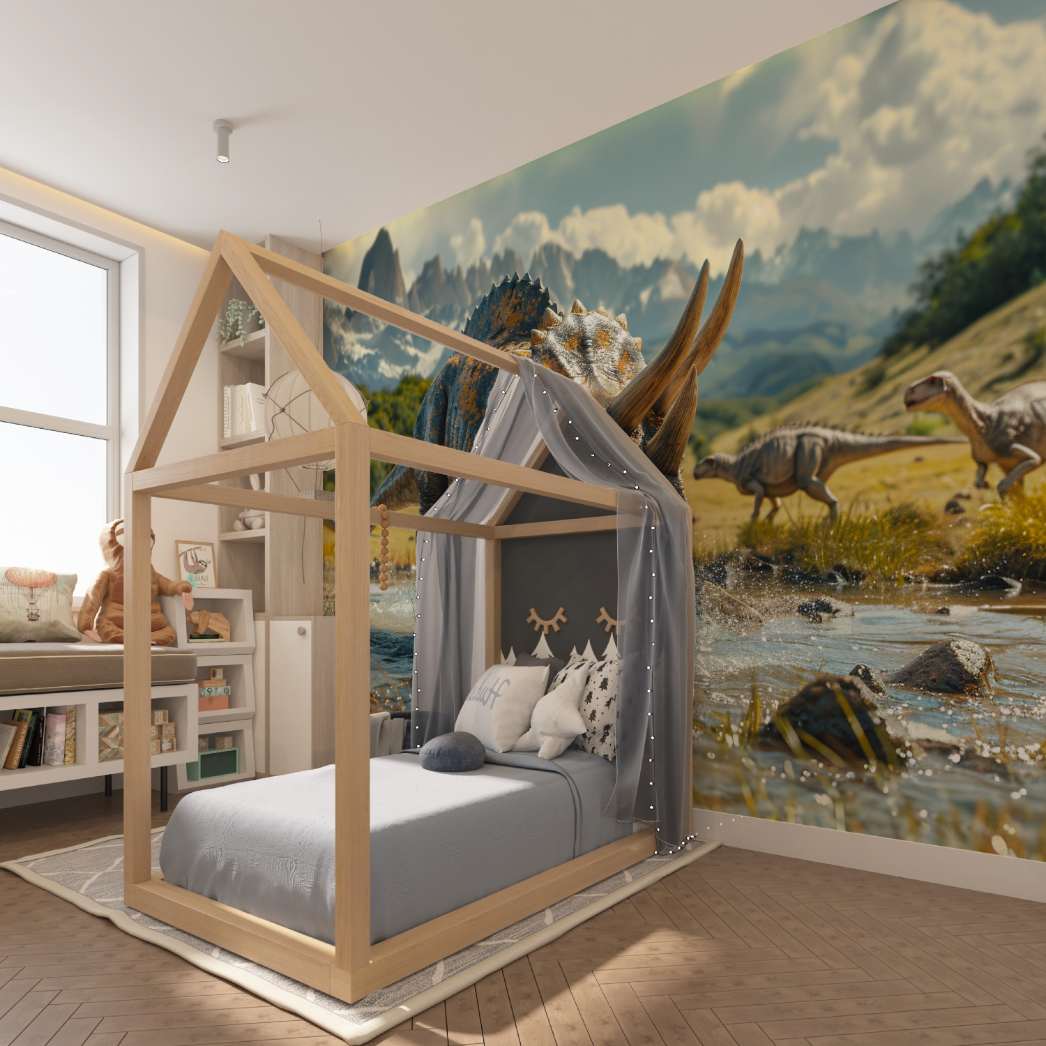 Dinosaur Extinct Wallpaper | Murals Wallpaper