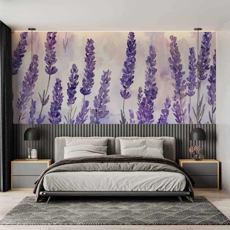 Trendy Lavender Wallpaper | Murals Wallpaper
