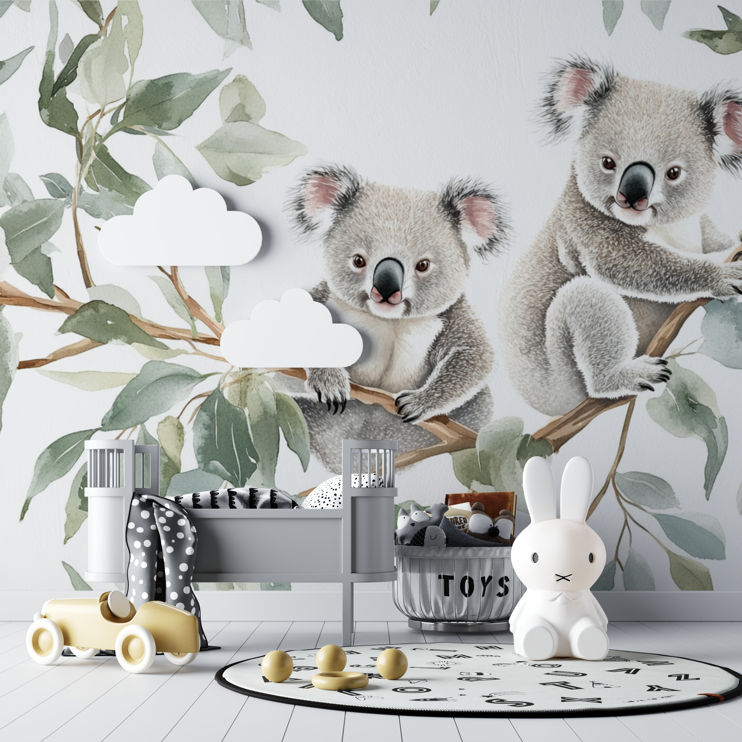 Koala Wallpaper in the Morning Silence | Murals Wallpaper