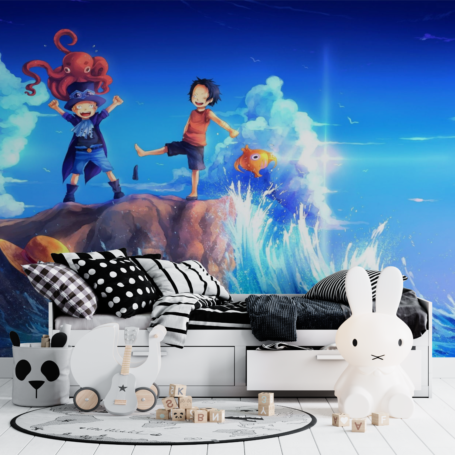 One Piece Souvenirs Wallpaper | Murals Wallpaper