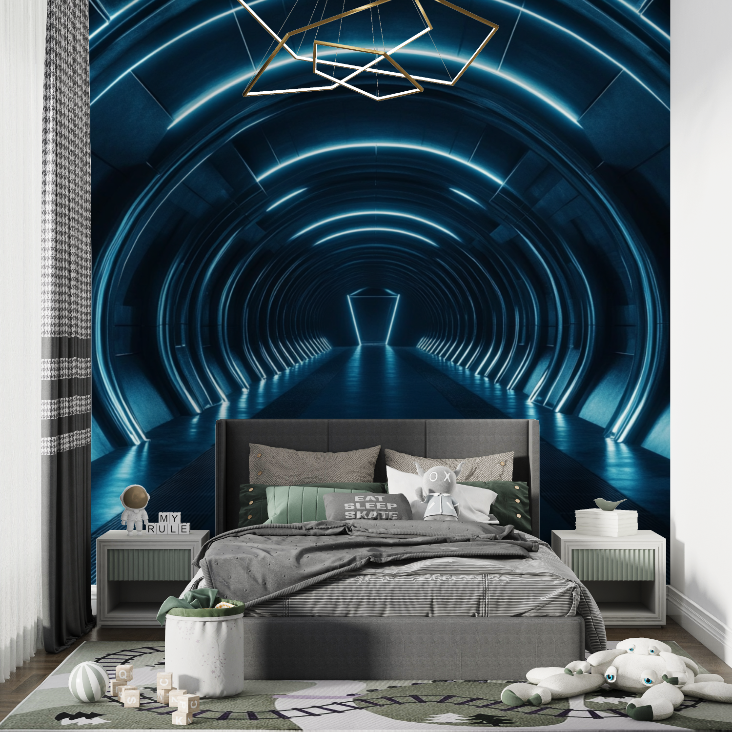 Abandoned Hallway Wallpaper | Murals Wallpaper