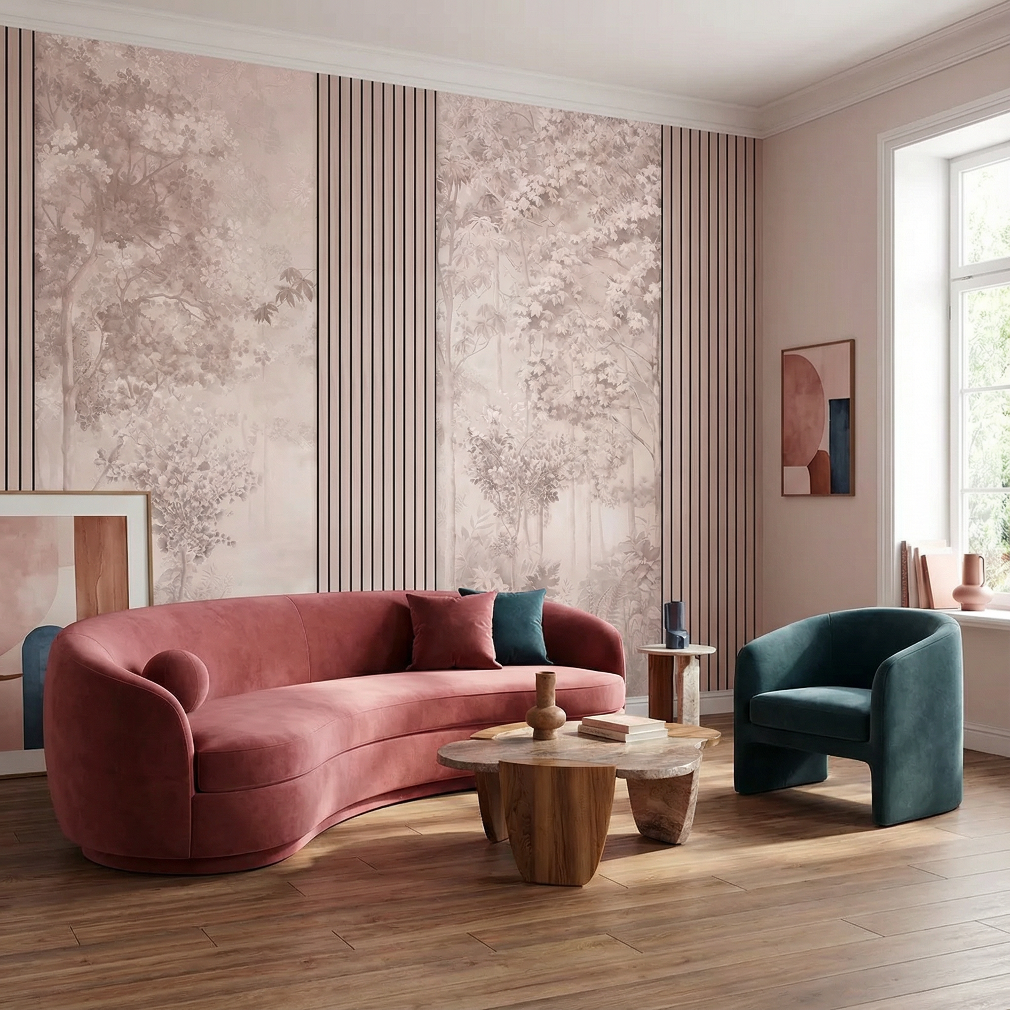 Soft Coastal Dunes Landscape Mural Wallpaper