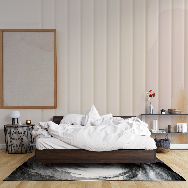 Cocooning Trompe L'Oeil Wallpaper | Murals Wallpaper