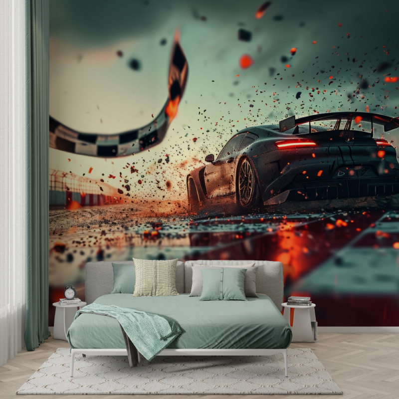 Video Game Car Wallpaper | Murals Wallpaper