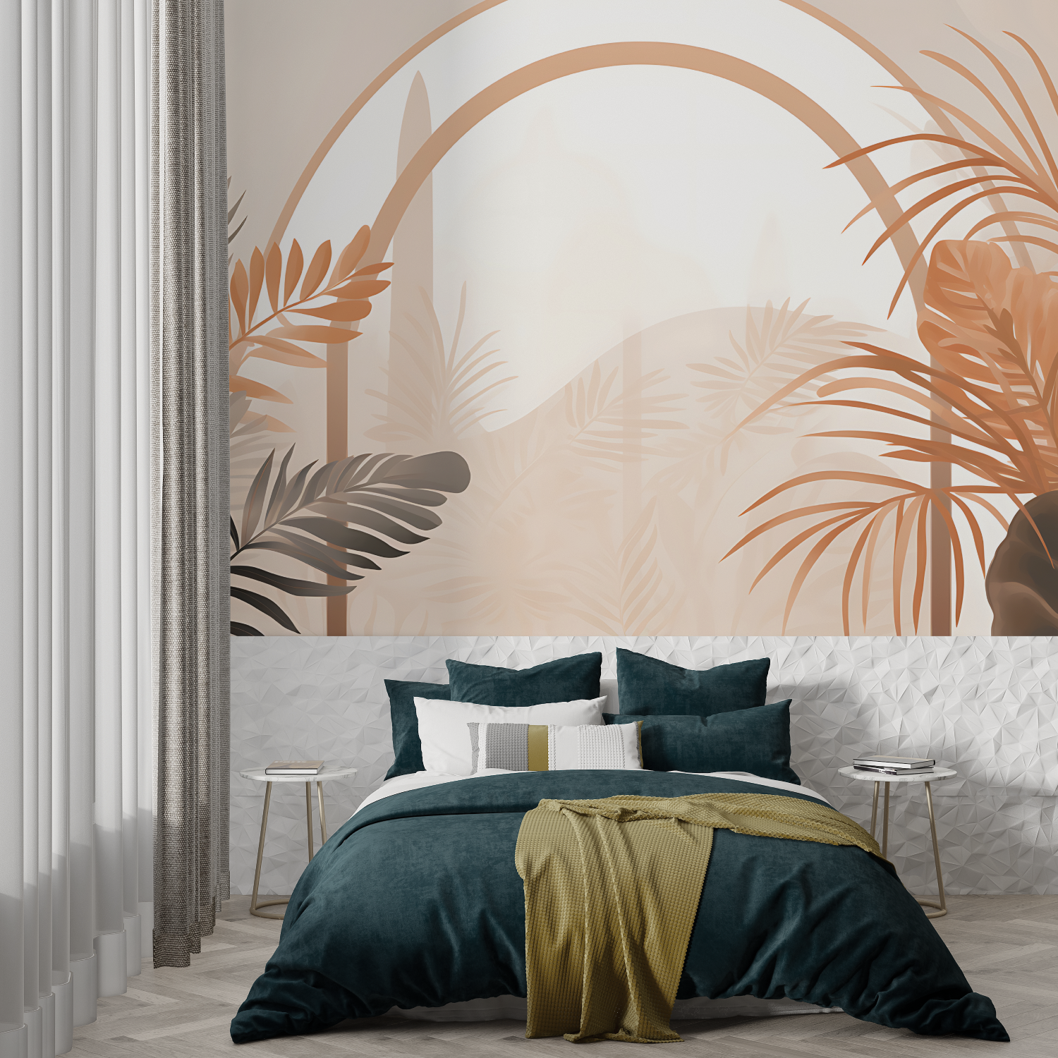 Terracotta Jungle Wallpaper | Murals Wallpaper