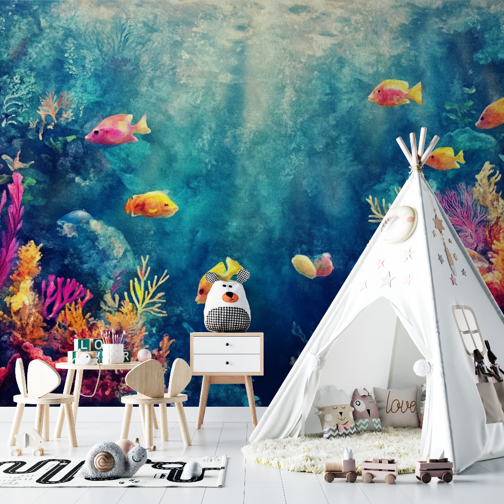 Underwater Discovery Marine Wallpaper | Murals Wallpaper