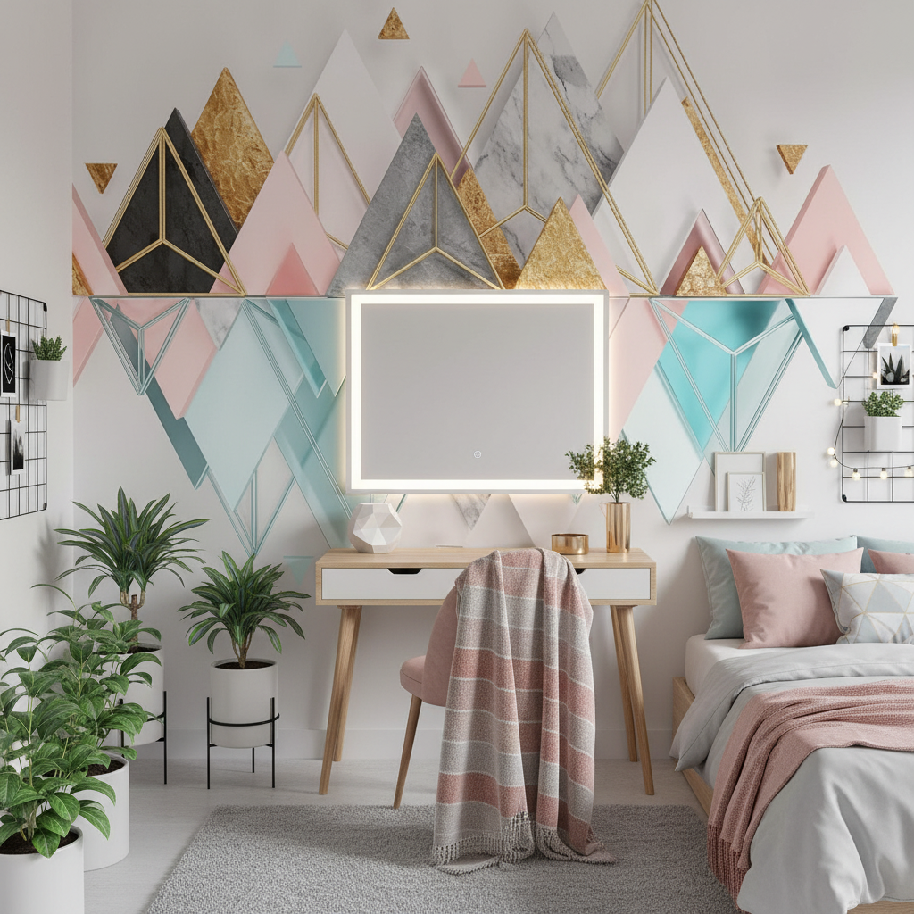 Mural Scandinavian Style Wallpaper