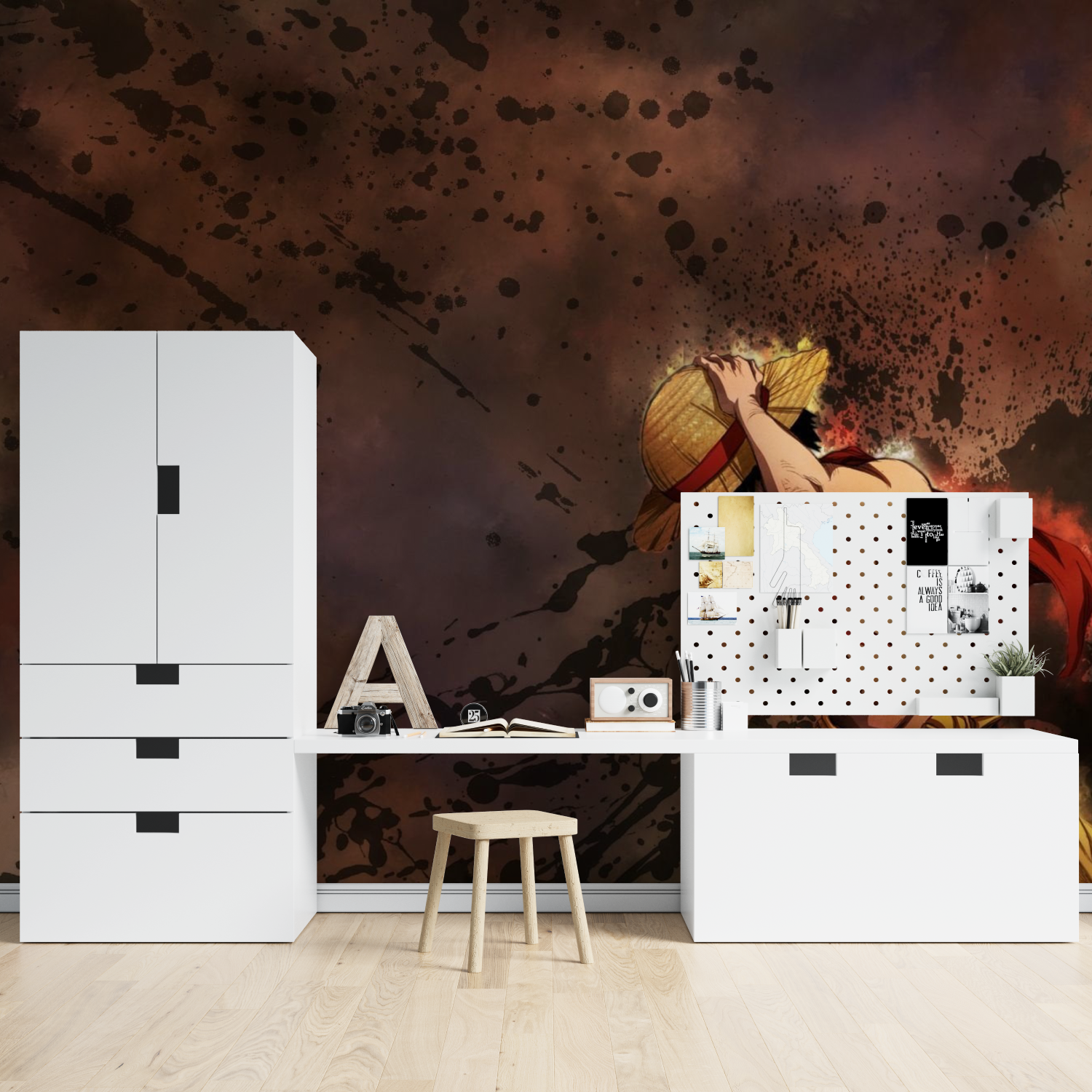 One Piece Brown Wallpaper | Murals Wallpaper